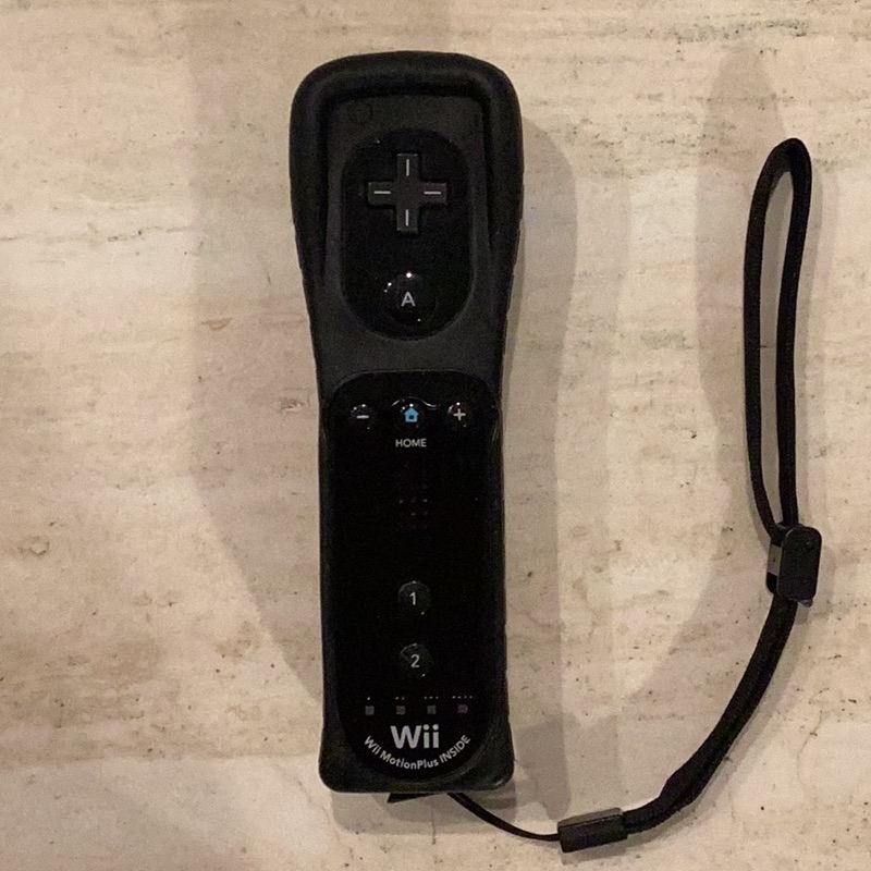 Nintendo Wii Remote Motion Plus Inside Black Wii  Wii U Official Oem Authentic